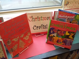 Christmas Crafts Display